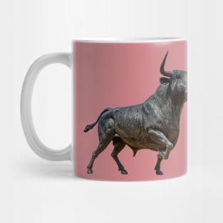 Prancing Bull Statue Mug